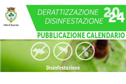 Disinfestazione 2024